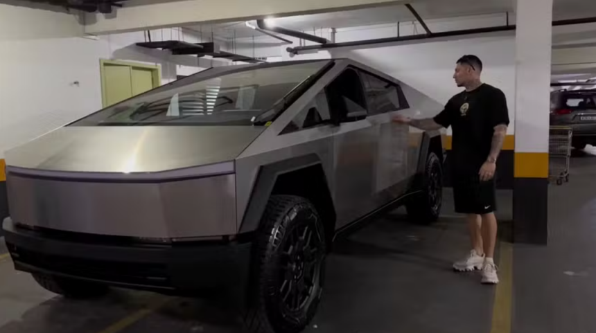 Filipe Ret tem Tesla Cybertruck, McLaren de R$ 3 milhões e não dispensa BMW