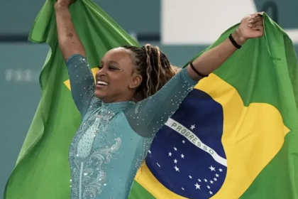 Rebeca Andrade é eleita uma das 100 mulheres mais inspiradoras do mundo