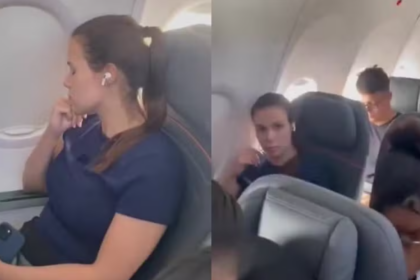 Mulher causa tumulto em avião após passageira recusar troca de assento e é criticada na web; veja vídeo