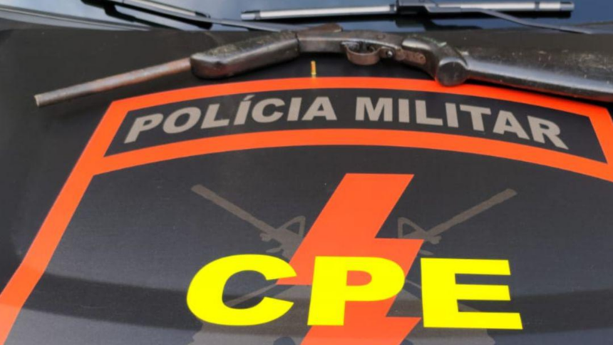 Homem é preso por porte ilegal de arma após disparos no Jardim Esperança