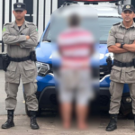 Homem usa facão para atacar esposa e acaba preso pela Polícia Militar