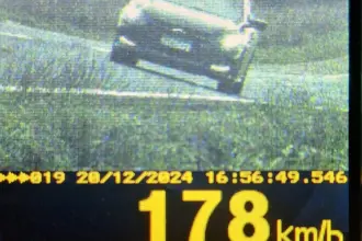 Veículos são flagrados a quase 200km/h na BR-153 durante Operação Natal