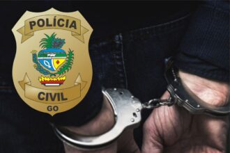 PCGO prende em Ceres filho que ameaçou e danificou objetos da casa da mãe