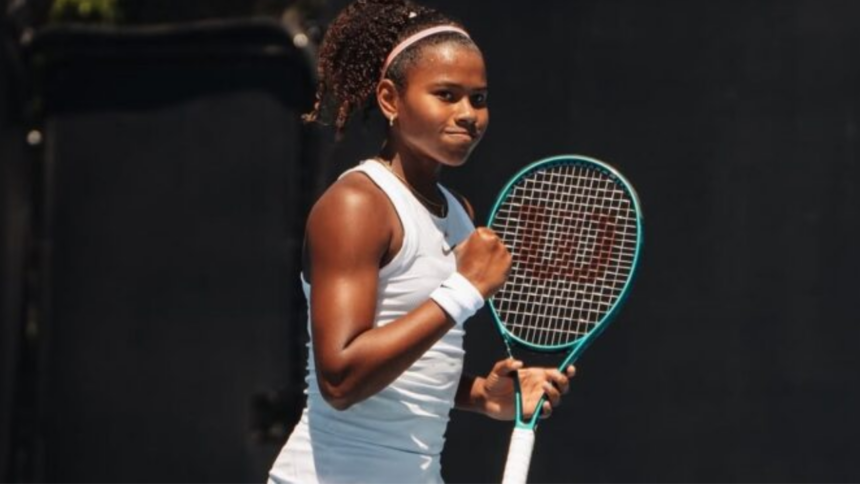 Victoria Barros brilha no Australian Open Juvenil aos 15 anos