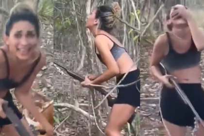 Mulher de Vídeo Viral que Mata Onça-Parda é Identificada pelo Ibama