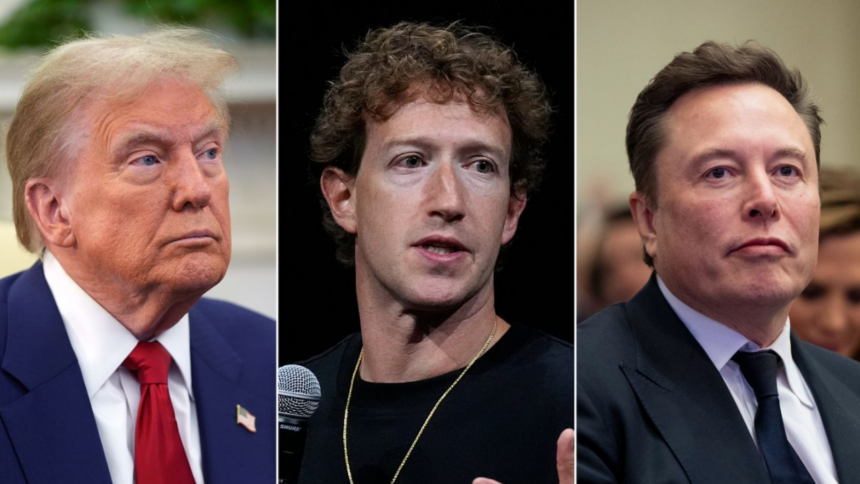 Musk, Bezos e Zuckerberg confirmados na posse de Trump: impacto político e empresarial