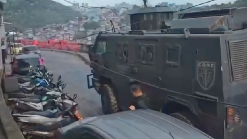 Operação Torniquete combate o Comando Vermelho no Complexo do Alemão