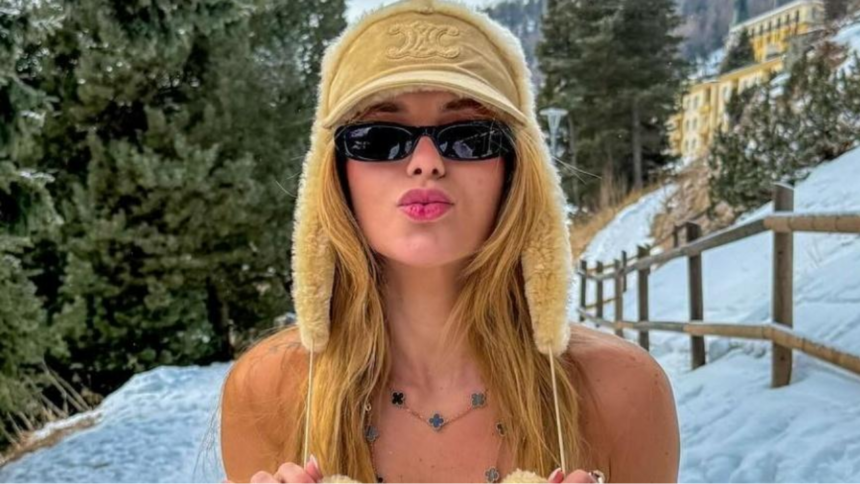 Virgínia Fonseca posa de biquíni na neve e lança tendência nas redes sociais