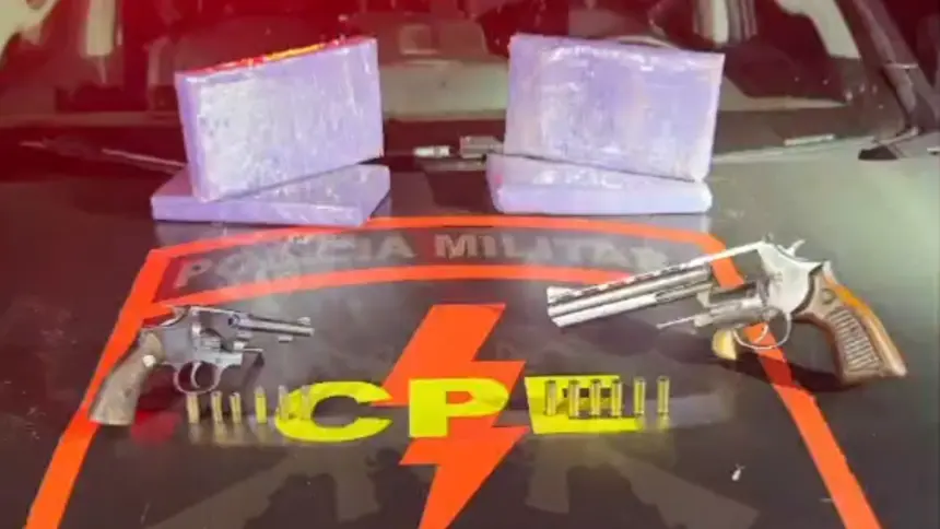 Confronto com policiais da CPE termina com dois mortos e apreensão de 4kg de cocaína