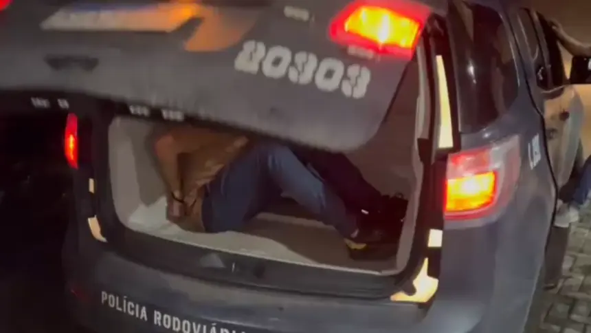 Foragido da justiça com extensa ficha criminal e que tentou atropelar policiais é capturado