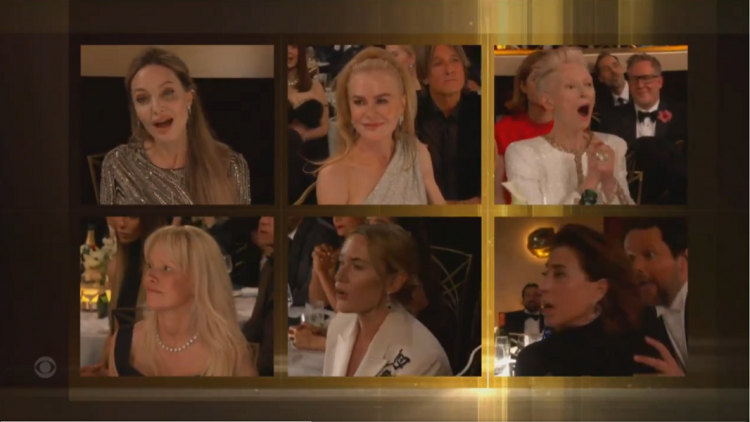 Veja a reação das atrizes adversárias de Fernanda Torres no momento que a brasileira venceu o Globo de Ouro Veja a reação das atrizes adversárias de Fernanda Torres no momento que a brasileira venceu o Globo de Ouro