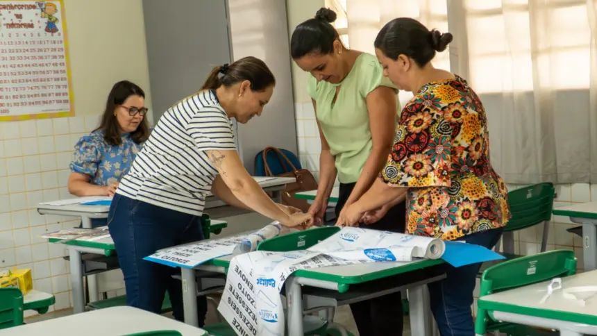 Goianésia se prepara para o retorno às aulas com força-tarefa nas escolas municipais