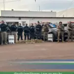 Operação integrada entre forças de segurança apreende droga avaliada em R$ 1 milhão