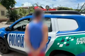 Polícia Militar localiza e prende foragido da justiça no Bairro Nova Aurora