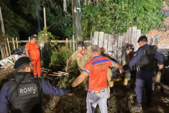 Pai e filha são encontrados mortos após deslizamento em Manaus