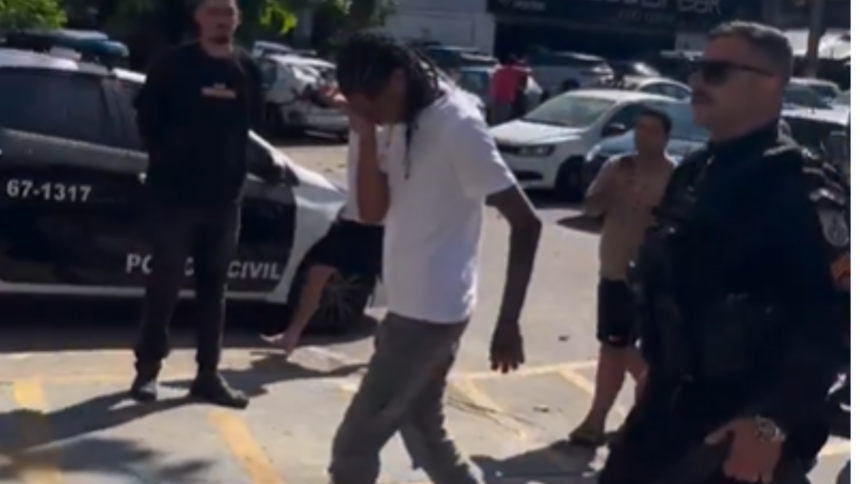 Rapper Oruam é detido no Rio de Janeiro e deixa delegacia após depoimento