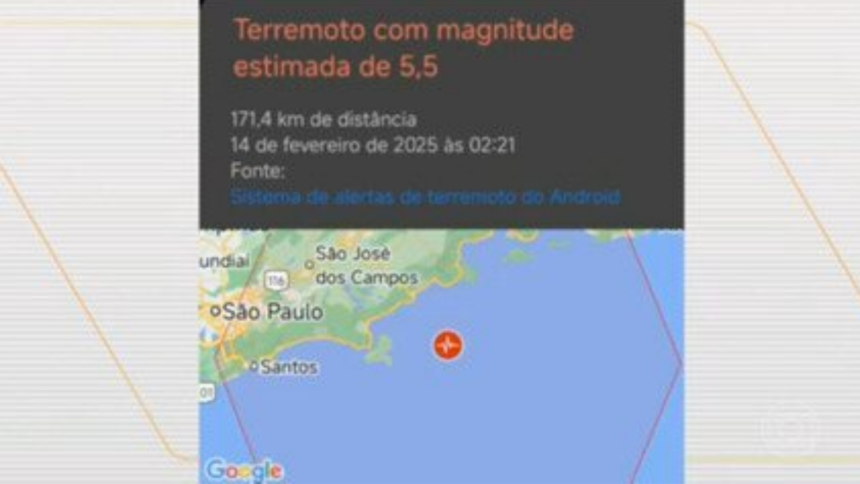 Alerta de Terremoto no Brasil: Google Desativa Sistema Após Falsa Notificação