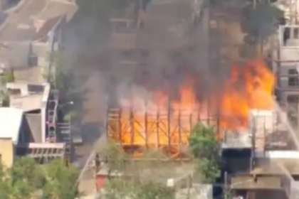 Incêndio nos Estúdios Globo afeta cidade cenográfica da novela ‘Dona de Mim’