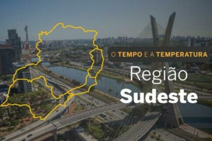 PREVISÃO DO TEMPO: tempo chuvoso continua em SP e MG, nesta quarta-feira (29)