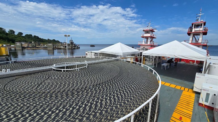 Rio Solimões: Infovia 02 vai levar internet de fibra óptica a cerca de 370 mil habitantes de 12 cidades da região amazônica Rio Solimões: Infovia 02 vai levar internet de fibra óptica a cerca de 370 mil habitantes de 12 cidades da região amazônica