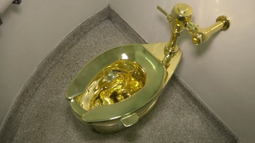 Roubo de vaso sanitário de ouro choca Inglaterra: veja detalhes do crime