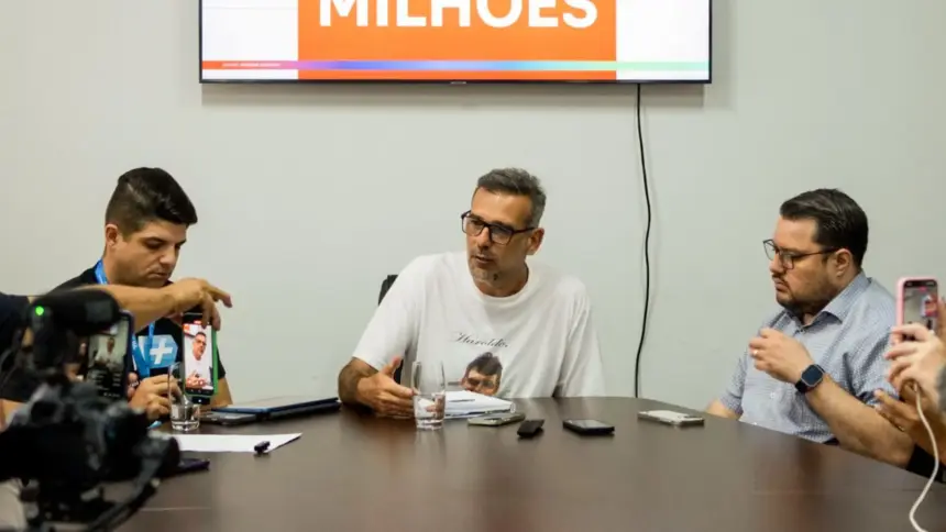 “Dívidas de R$ 54 milhões não vai me impedir de entregar casas e fazer um governo histórico”, afirma Renato de Castro