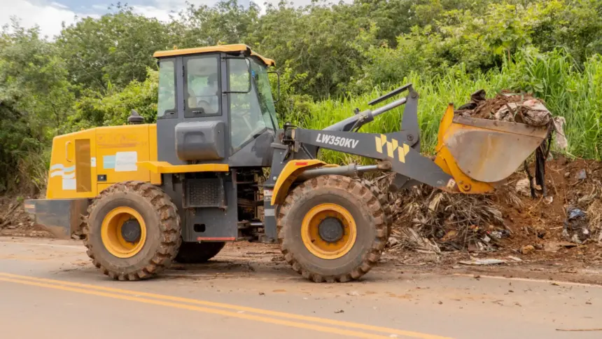 Goianésia intensifica serviços de limpeza e manutenção urbana nesta semana