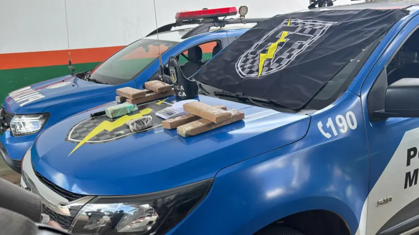 Operação policial no oeste de Goianésia resulta na prisão de três traficantes e apreensão de drogas