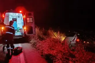 Urgente: Homem morre durante capotamento na GO-438 entre Goianésia e Santa Rita