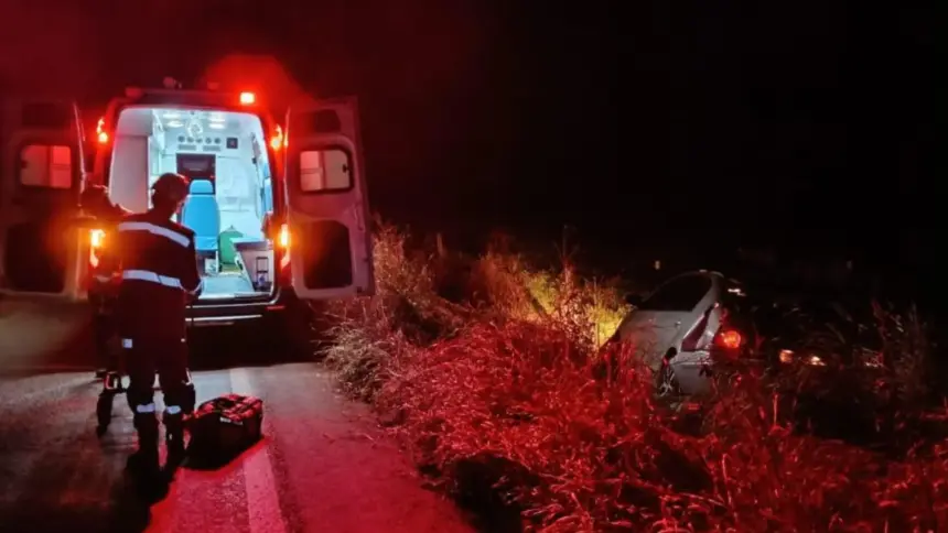 Urgente: Homem morre durante capotamento na GO-438 entre Goianésia e Santa Rita