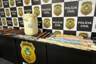 Operação ‘Cutellus’: Polícia Civil desmantela ponto de tráfico em Luziânia