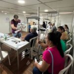 SES realiza mais de 500 atendimentos em um dia, no Goiás Social, em Inhumas