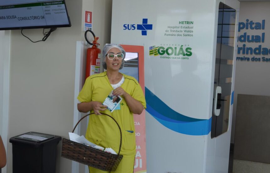 Hetrin realiza ação no Dia Nacional de Atenção à Disfagia para pacientes e colaboradores