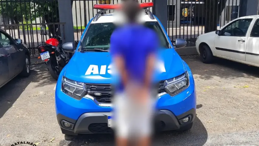 Polícia de Goianésia prende ladrão por furtar objetos em distribuidora de bebidas