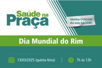HGG celebra Dia Mundial do Rim em mais uma edição do Saúde na Praça