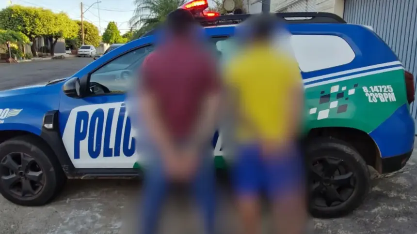 Ação conjunta da PM resulta na recaptura de 2 foragidos da justiça em Goianésia