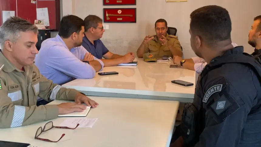 Corpo de Bombeiros de Goianésia já começa a planejar ações para a operação Cerrado Vivo