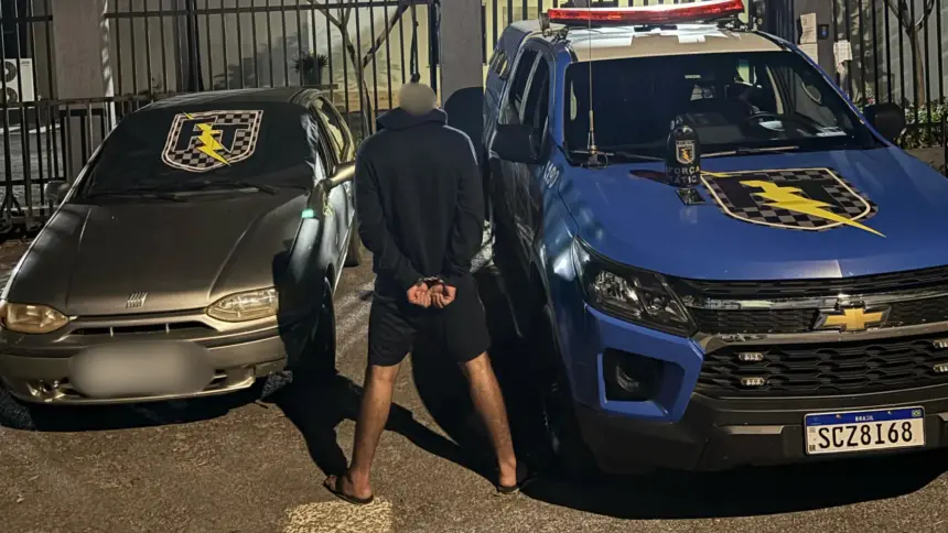 Força Tática recupera veículo furtado no leste de Goianésia