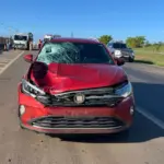 Idosa morre atropelada ao tentar atravessar a BR-153