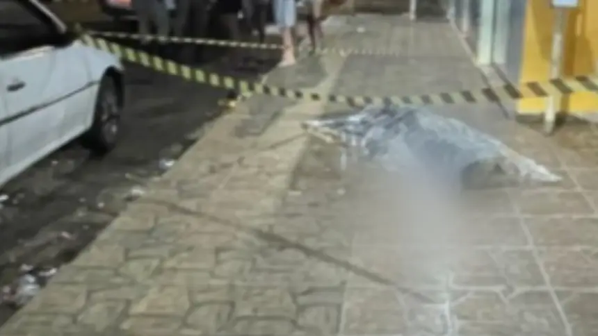 Homem é morto a tiros Jardim das Vivendas em Jaraguá