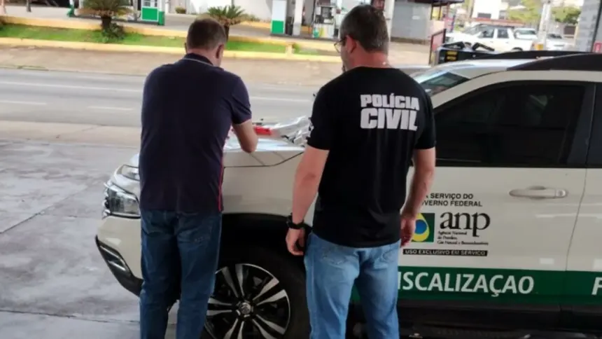 PC e ANP fazem fiscalização conjunta em comércios do ramo de combustíveis, lubrificantes e gás de cozinha