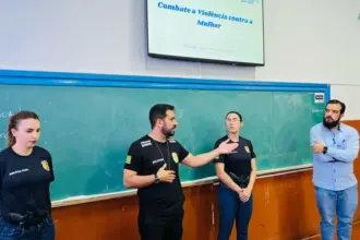 Policia Civil ministra palestra Violência de Gênero Contra Mulheres em Pires do Rio