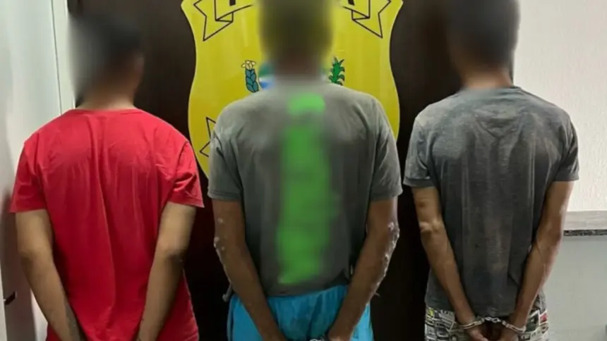 Polícia prende trio em Senador Canedo investigado por diversos crimes