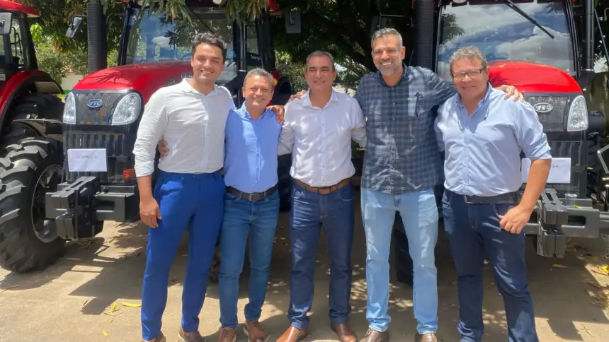 Prefeitura de Goianésia recebe novos maquinários para reforçar infraestrutura e agricultura