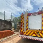 Urgente: Bombeiros são acionados para debelar incêndio em residência no sul de Goianésia