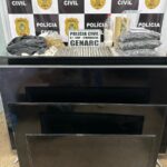 Reincidente no tráfico de drogas volta a ser preso em Itumbiara com grande quantidade de cocaína