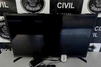 PC prende três por furto e receptação de televisão em Minaçu – Policia Civil do Estado de Goiás