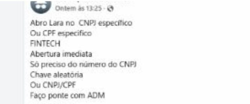 Polícia Civil prende administrador de site com mais de mil membros usados ​​para compra e venda de contas bancárias digitais