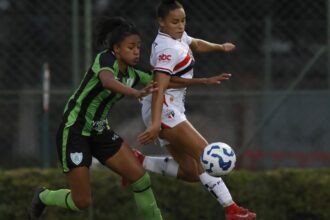 América-MG supera São Paulo por 3 a 1 no Brasileirão Feminino