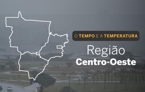 PREVISÃO DO TEMPO: Centro-Oeste terá sexta-feira (11) de chuva intensa em Goiás e Mato Grosso